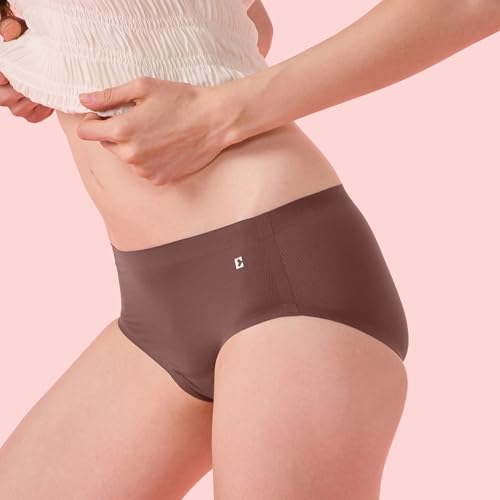 Image of Enamor Innovations Invisi, Fit Flex, No Visible Panty Lines, All Day Comfort, Mid Waist Brief Panty for Women - Antimicrobial with Stain Release, Bonded Free Cut, Regular Coverage - IP02