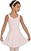 Capezio Big Girls' Tactel Collection Pull-On Skirt, Pink, Medium (8-10)