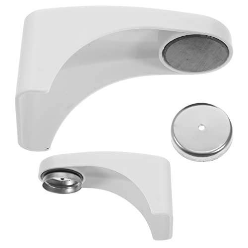 Healifty Magnetic Soap Holder 2-Pack Wall Mounted Soap Racks with Drainage for Bathroom Kitchen Sink...