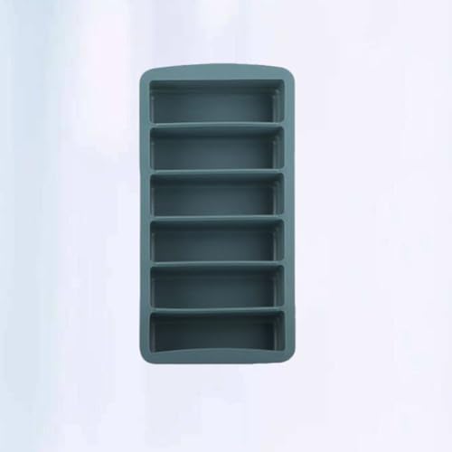 Molde de silicona para cubos de hielo y pastel con tapa azul miniatura 5
