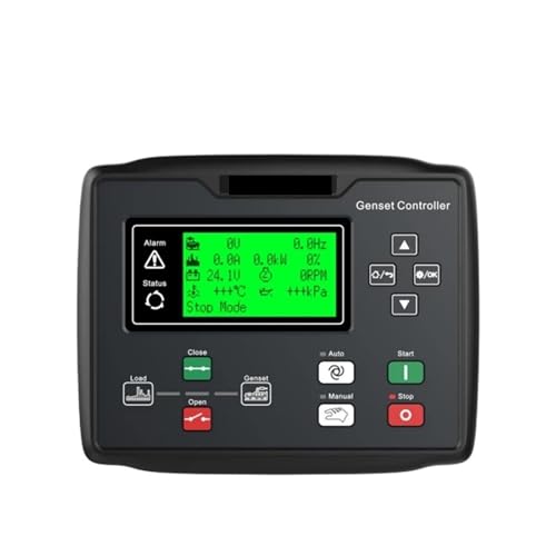 Módulo Smartgen HGM6120N con pantalla digital para control total de plantas de luz