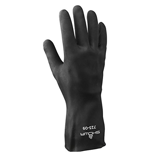 Featured Product SHOWA 723 Neoprene Glove, Flock-Lined, Chemical Resistant, 24 mils Thick, 13" Length, X-Large (Pack of 12 Pairs) Featured Product SHOWA 723 Neoprene Glove, Flock-Lined, Chemical Resistant, 24 mils Thick, 13" Length, X-Large (Pack of 12 Pairs)