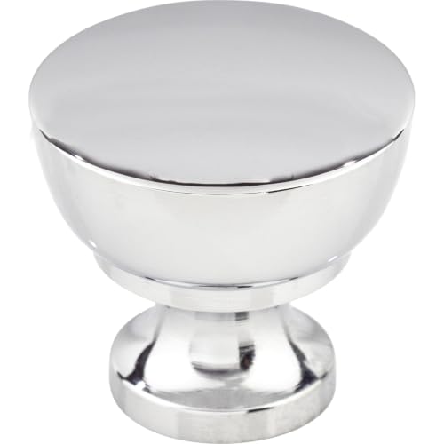Top Knobs M1121 Dakota Collection 1-1/4" Bergen Knob, Polished Chrome