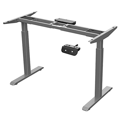 AIMEZO Heavy Duty Dual Motor Height Adjustable Desk Frame Electric Sit