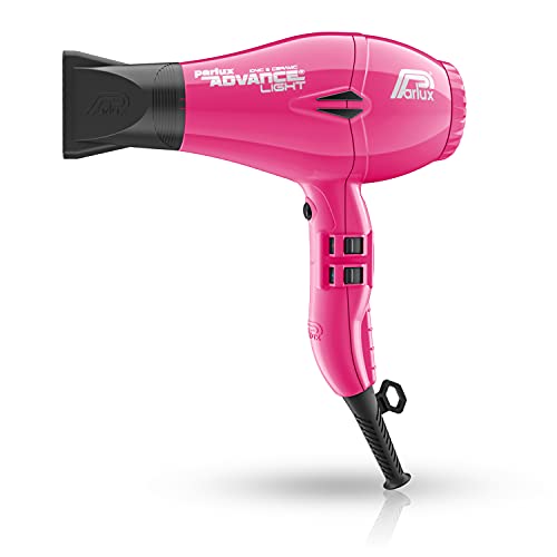 Parlux Advance Light   Secador de pelo ionico, Rosa (Fucsia)