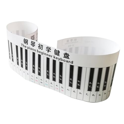 BESTonZON Clavier De Piano Simulé Clavier De Piano De Simulation 3d Clavier De Piano De Bureau 3d Clavier De Pratique Du Piano Clavier De Piano 3d Étiquette De Piano Stickers Pvc Black - Les Beatles, Paul McCartney, John Lennon, RIngo Starr, George Harrison BESTonZON Clavier De Piano Simulé Clavier De Piano De Simulation 3d Clavier De Piano De Bureau 3d Clavier De Pratique Du Piano Clavier De Piano 3d Étiquette De Piano Stickers Pvc Black
