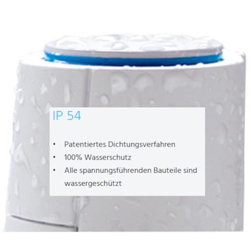 Thermischer Stellantrieb für Fußbodenheizung, 230V NC Thermoantrieb, für Uponor Provario Vario Plus Velta Kompakt Heizkreisverteiler, TA230