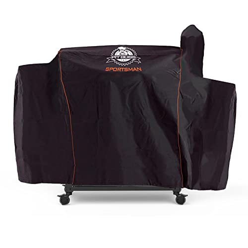 Pit Boss Grills Sportsman 1000 Wood Pellet Grill Cover, Black, (30938)