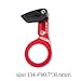 Mountain Bike Chain Guide, Bottom Bracket Mount 30T-40T Prevent Drop Sturdy Chain Stabilizer, Red