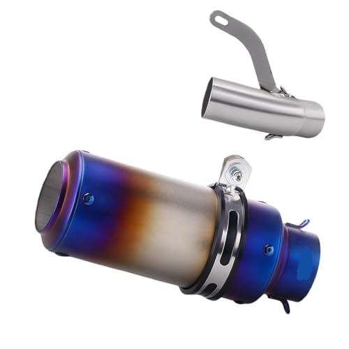 Silencieux central moto en inox améliorant le flux pour QJMOTOR QJ800GS-G 2023