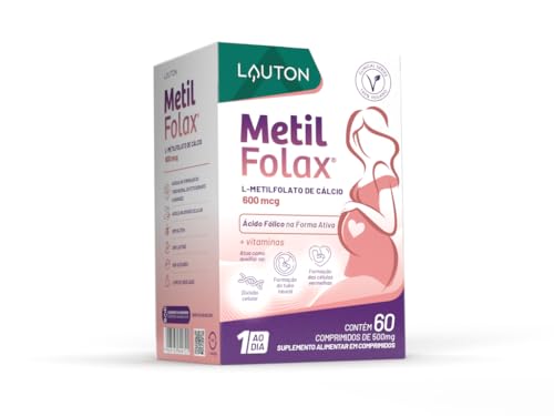 METILFOLAX® L-Metilfolato 600mcg + Vit. B12 + Vit. B6 + Vit. E (Clinical Series) 60 Cps - Lauton