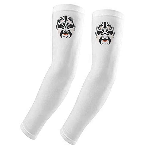 Housse de bras de protection UV motif opéra zhangfei DIYthinker