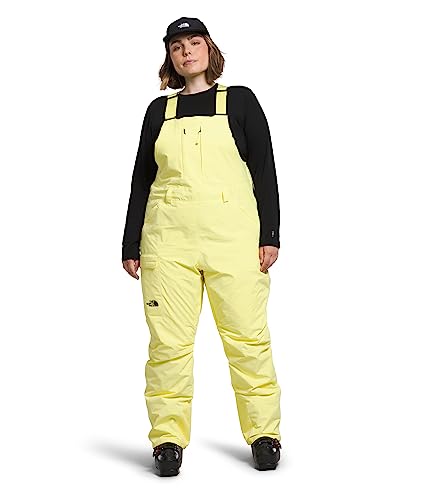 THE NORTH FACE Women's Freedom Insulated Bib (Standard and Plus Size), Sun Sprite, 1X Plus Regular
