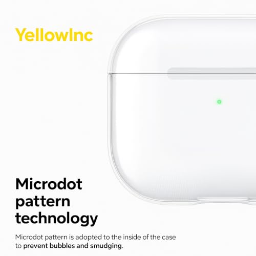 Image of Ultra-Hybrid German Bayer Clear TPU Case Cover for Apple Airpods Pro 3 (2025), Transparent, Anti-Yellowing (German Bayer Clear)