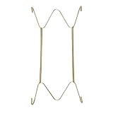 Dish Display Plate Hangers,W Type Dish Spring Holder,Invisible Plate Spring Hook Holder Hanging Wire...