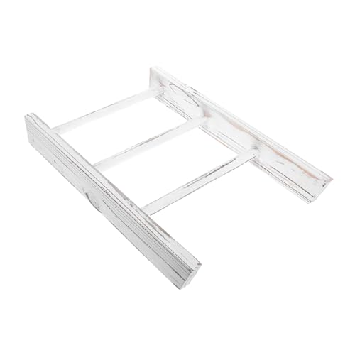 Hemobllo Scala Miniatura Portasciugamani per Bagno e Cucina Espositore Strofinacci Decorazione Fattoria Mensola Elegante