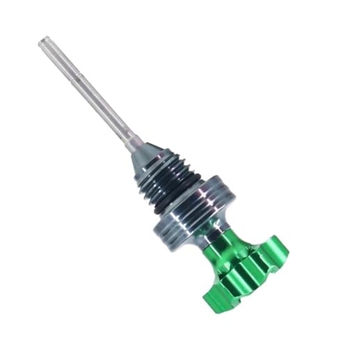 Varilla medidora de aceite CNC GY6 verde para accesorios de motocicleta