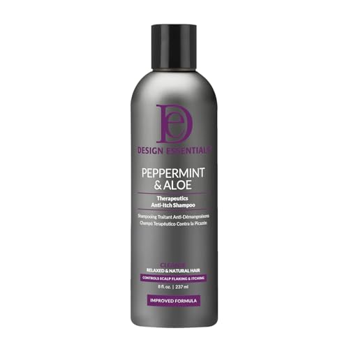 Design Essentials 40039 Peppermint & Aloe Therapeutics Anti-Itch Shampoo For Instant Scalp And Dandruff Relief cover
