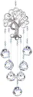 "Suncatcher" Árvore da Vida Cristal Feng Shui Luz Solar Proteção Espiritual Decoração Boas Energias