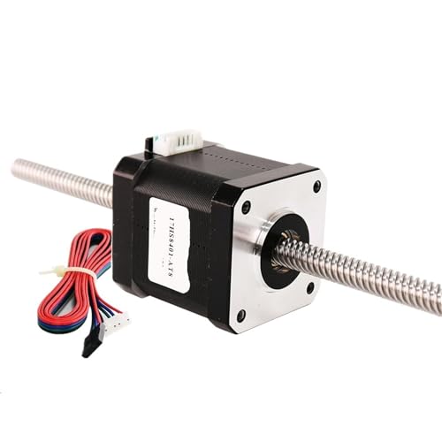 Moteur pas à pas vis linéaire T8 200mm 1,8a 52N.cm 17HA42HA48 pour axe Z imprimante 3D CNC