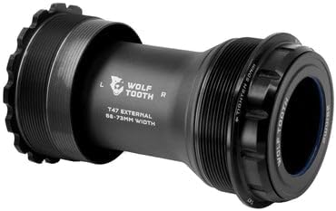 Wolf Tooth T47 Asymmetric Bottom Bracket - 29mm - Black