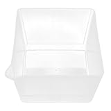 FUOYLOO Acrylic Scale Tray Food Weighing Bowl for Electronic Scale Accessories, Cooking, Baking, Jewelry