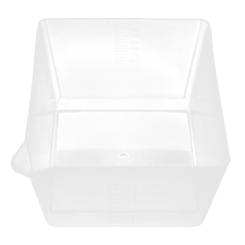 FUOYLOO Acrylic Scale Tray Food Weighing Bowl for Electronic Scale Accessories, Cooking, Baking, Jewelry