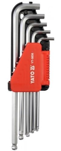 Yato YT-5837 Hex Key Set- 12Pcs|Professional Hex Key Set|Hex Key