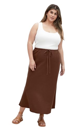 City Chic Women's Plus Size Skirt - Vivien Linen