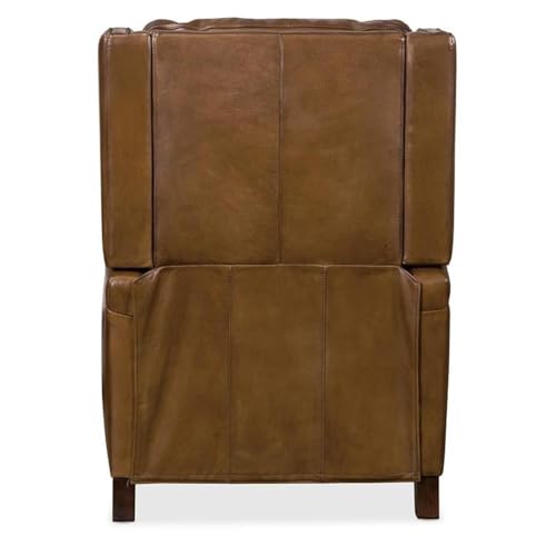 Sillón Plegable Piel Marrón miniatura 3