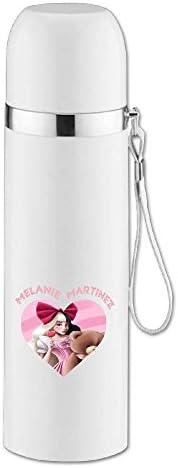 Custom Portable Stainless Steel Vacuum Flask American Singer Songwriter Melanie Martinez The Voice Water Bottle For Hiking Camping White 14.5oz/350ml