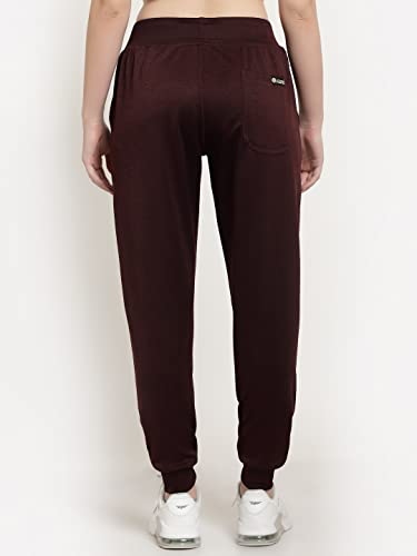 Image of UZARUS Women's Slim Fit Polyester Track Pants