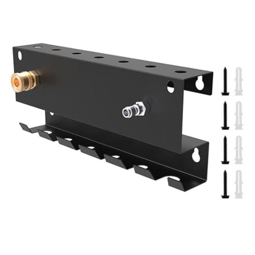 REDYY Screw,Wall Mounted Pressure Washer Holder Foam Washer Storage Metal Rack,Tool Organizers for Car Wash Accessories
