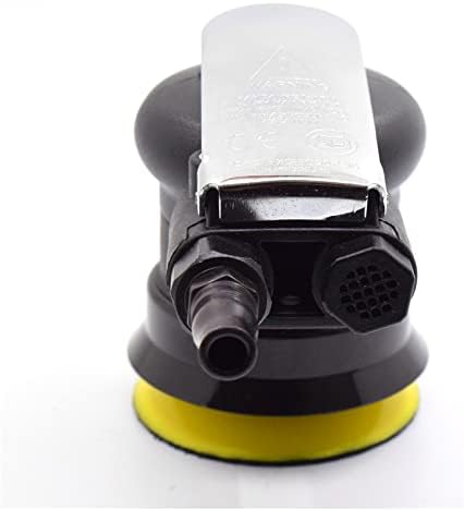 Air Palm Sander Random Orbital Sander Pneumatic Mini Polisher 3" inch 75mm Circle Round for Auto Body Woodworking DIY Finishing