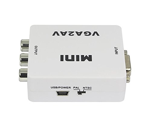 Amazon | origin VGA⇒AV（コンポジット）変換アダプタ 音声出力 NTSC