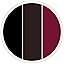 Black/ Wine Red/ Brown