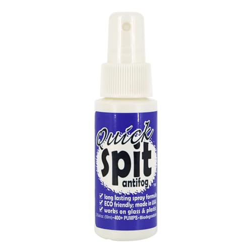 Jaws Quick Spit Anti-Fog Spray for Swim Goggles, Eye Glasses, Snorkel Mask,...