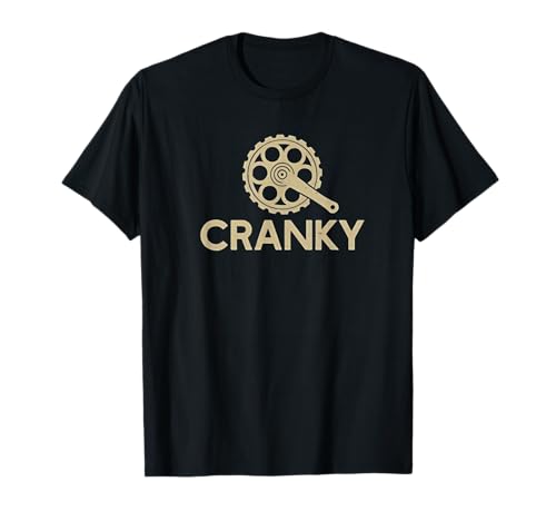 Funny Vintage Cranky Bike Bicycle Rider Cycling Lover T-Shirt