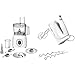 Bosch, Robot da Cucina, MultiTalent 3, MCM3100W, 800 Watt, 20 Funzioni, Lama Multifunzione, SmartStorage, Bianco & MFQ3030 Sbattitore, Bianco