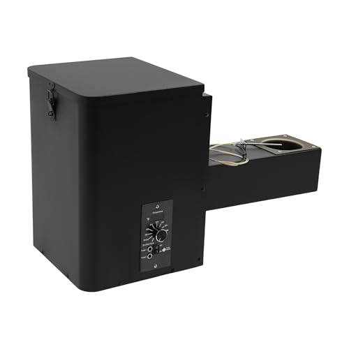 Semokia Pellet Hopper Assembly Kit Electric Wood Pellet Smoker Grill Part Electric Pellet Hopper Conversion Kit for BBQ Braise