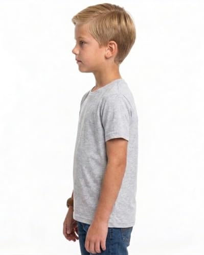 Image of Double F Branded Cotton Bio wash Round Neck Half Sleeve Solid T-Shirt for Boys and Baby