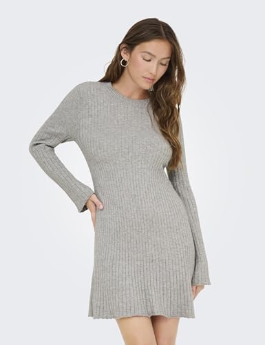 Robe à col rond ONLY Onlmichella Ls KNT manche longue - 2