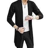 Design polyvalent : cardigan à manches longues avec des lignes épurées et un style minimaliste, parfait pour superposer une tenue décontractée ou professionnelle.