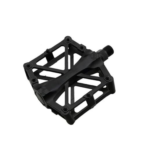 YdseozOA Fahrradpedale Fahrrad Aluminium rutschfeste langlebige Mountainbike-Pedale MTB BMX Radfahren Universal-Fahrradpedale Fahrradzubehör (schwarz)