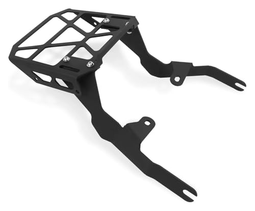 オートバイリアラゲッジラック 用 モンキー125 用 Z125 2018 2019 2020 2021 2022 2023 2024 ブラケット オートバイモンキーテールバッグ 荷物リアラック(Beige)