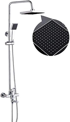 Robinet de douche mural mitigeur bain 3 fonctions avec douchette