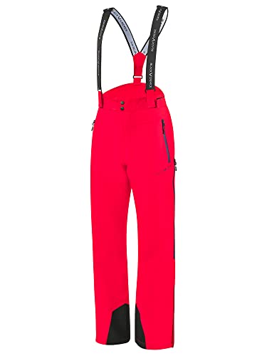 Black Crevice Pantalon de ski pour homme, colonne d'eau 10 000 mm, respirant, rouge, taille 3XL