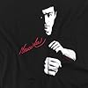 Cotton Soul Bruce Lee Signature Unisex T Shirt, Black, Medium #2