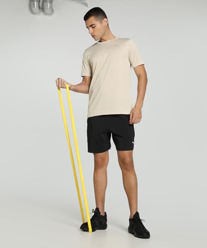 Image of Puma Men Polyester Solid Regular Fit T-Shirt