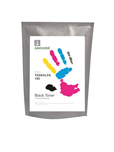 Image of Anchor Black Toner Powder for use in Taskalfa 180-800g